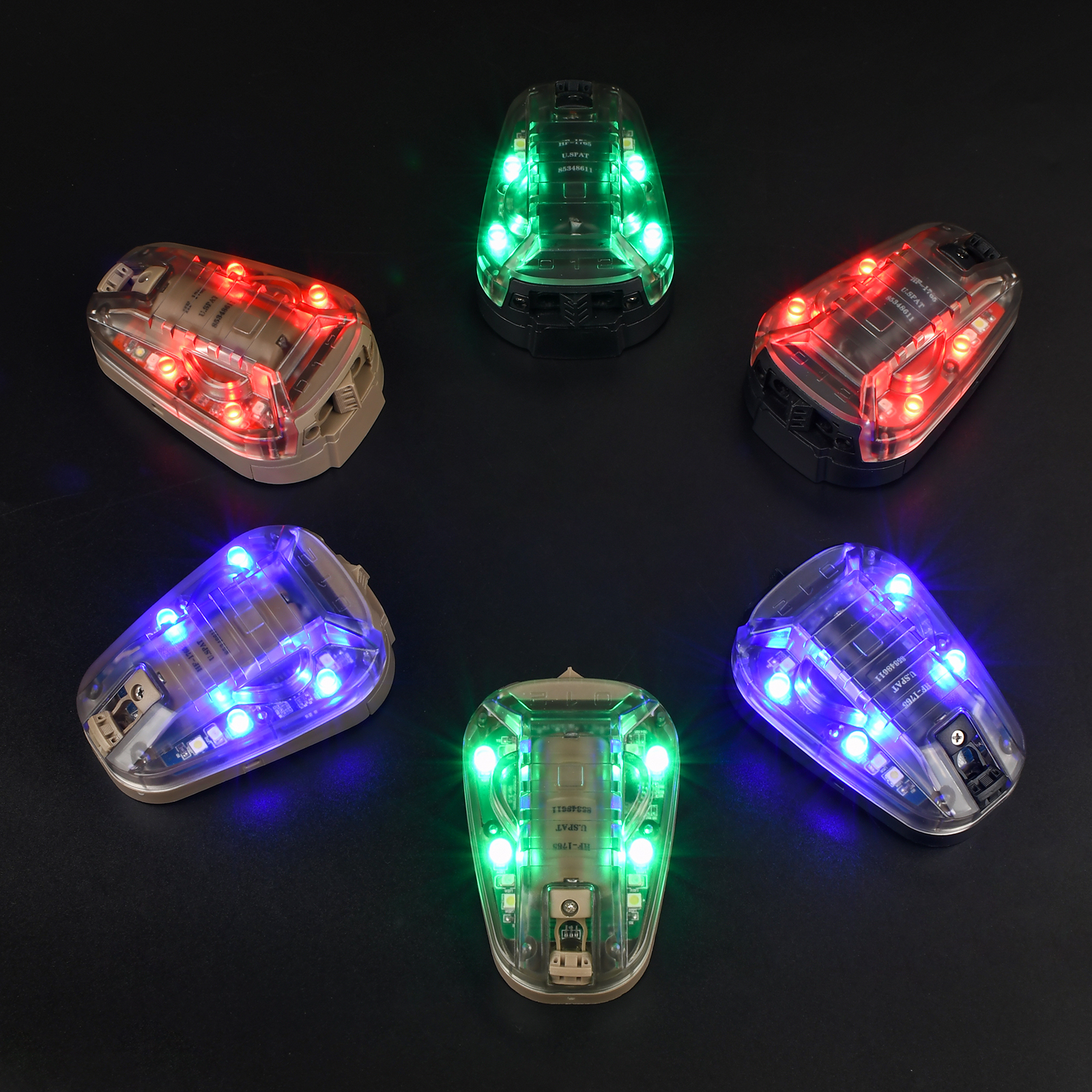 New Multipurpose Outdoor Helmet Strobe Light WADSN